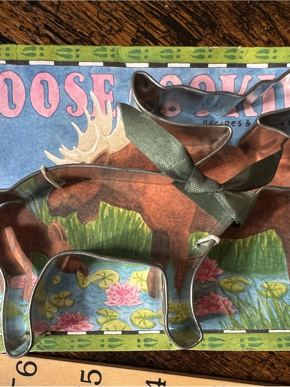 Moose Cookie Cutter & Recipe